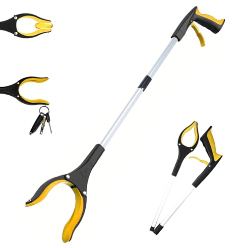 HASTHIP Convenient Grabber Reacher Tool - Foldable Reacher Grabber Pickup Tool - Garbage Trash Picker for Litter Pick Up - Grabber Pick Up Tool Assistaive Device for Elderly HASTHIP Convenient Grabber Reacher Tool - Foldable Reacher Grabber Pickup Tool - Garbage Trash Picker for Litter Pick Up - Grabber Pick Up Tool Assistaive Device for Elderly